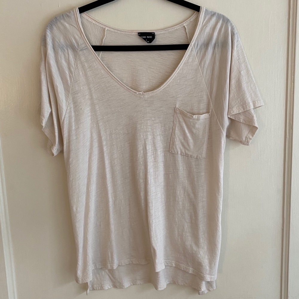 Blank Paige off white t shirt size small